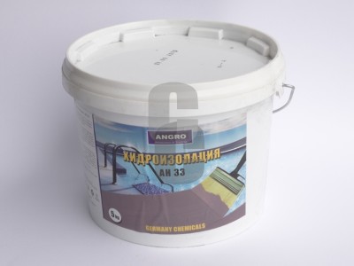 Хидроизолация АНГРО АН33 ТЕЧНА -  5кг.